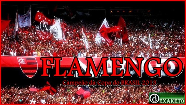Poster Flamengo Campeao Copa do Brasil 2013